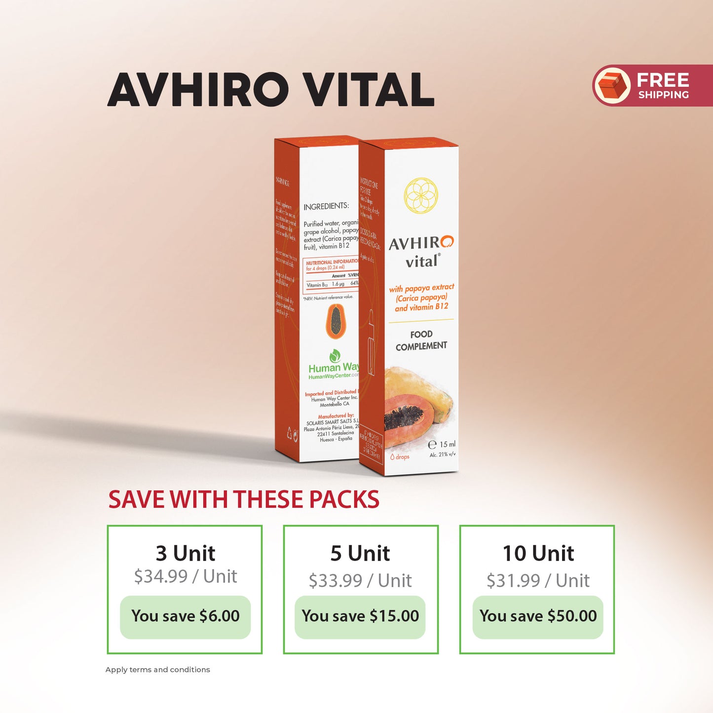 AVHIRO Vital Drops