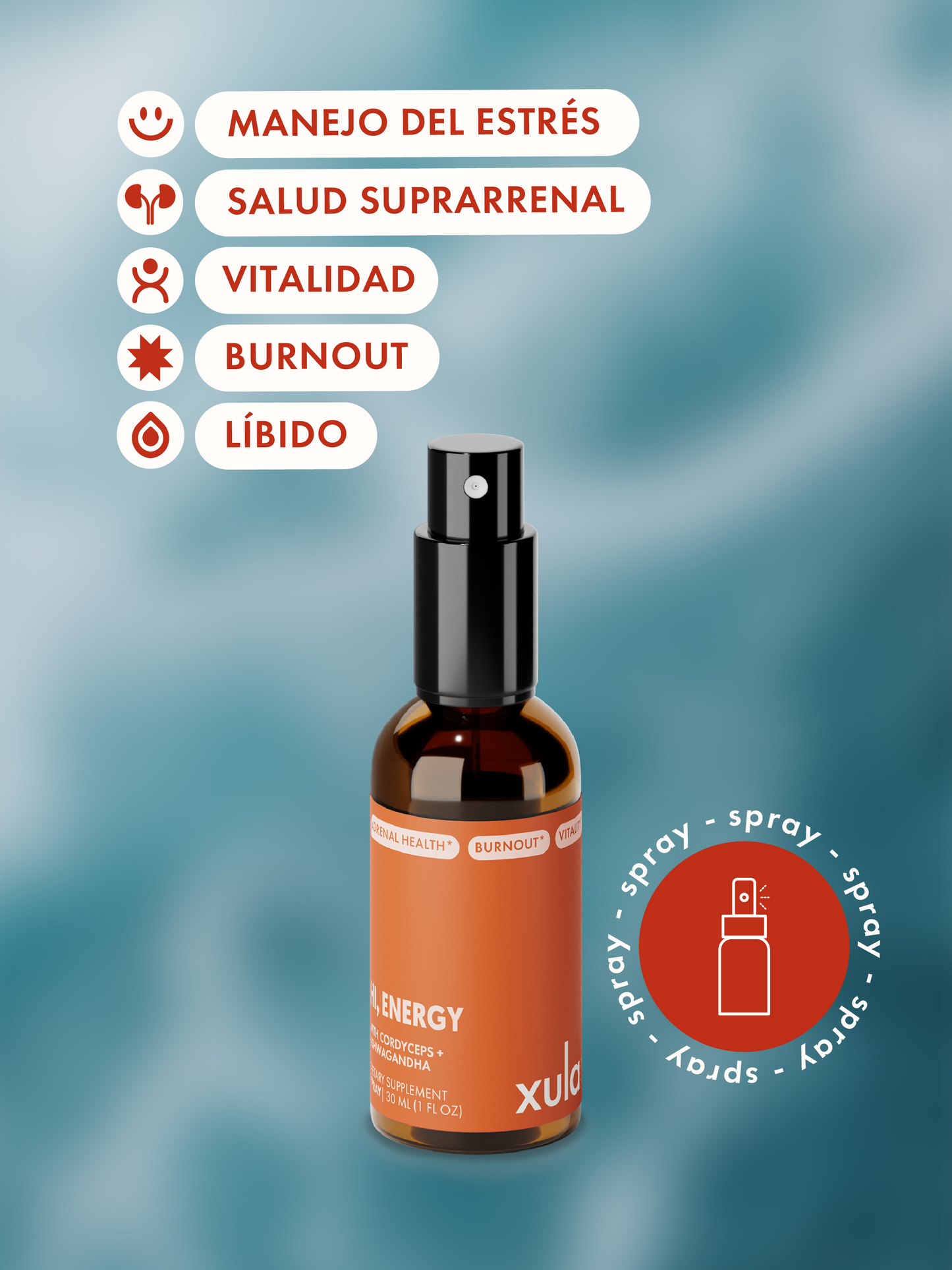 HI, ENERGY | Spray con adaptógenos